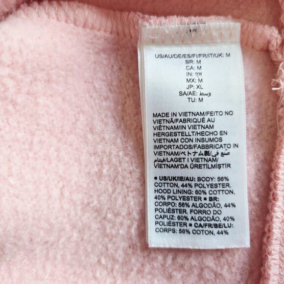 Disney Marvel Superhero Women's Pink Fleece Pullover Hoodie Sweatshirt Medium - Picture 8 of 11